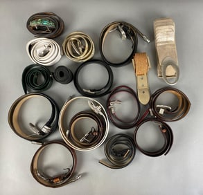 Group of Assorted Belts