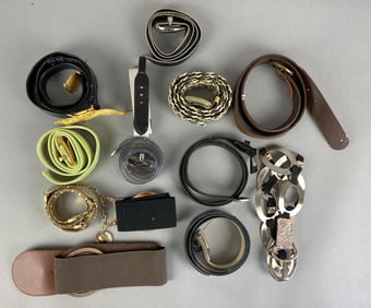 Group of Assorted Belts