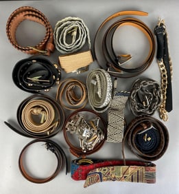 Group of Assorted Belts
