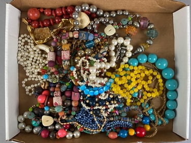 Group of Costume Jewelry Necklaces