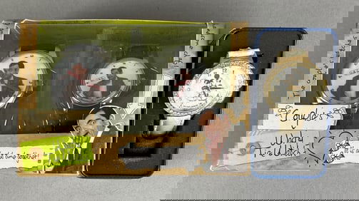 Group of Leather Watch Bands and Watches