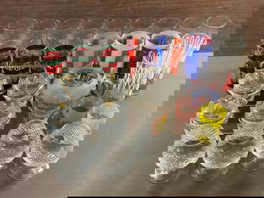 Group of Assorted Glasses