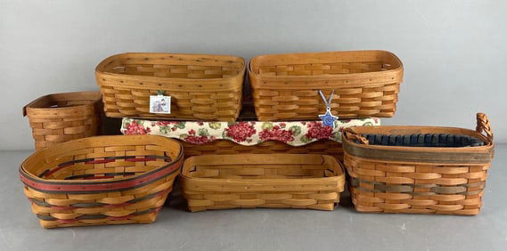 Group of Longaberger Baskets