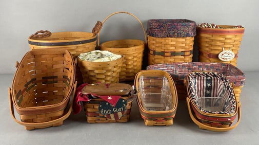 Group of Longaberger Baskets