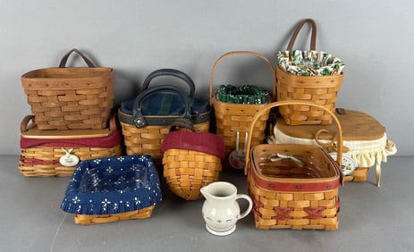 Group of Longaberger Baskets