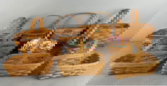 Group of  Longaberger Baskets