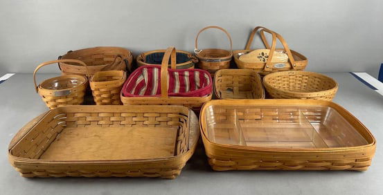 Group of  Longaberger Baskets