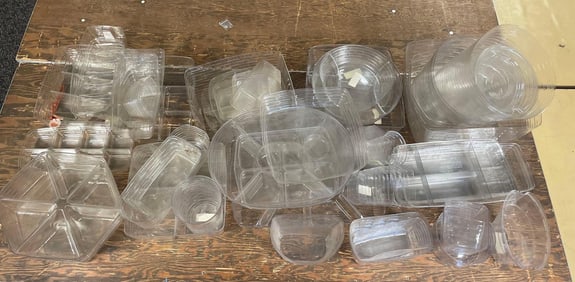 Group of Longaberger Basket Plastic Liners