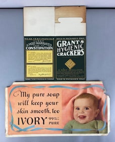 Group of 2 Advertising Ephemera