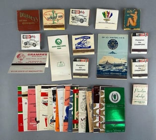 Group of Advertising Matchbooks