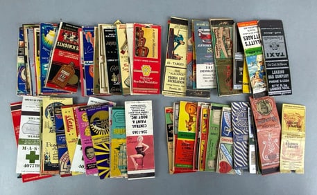 Group of Vintage Advertising Matchbooks