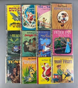 Group of Walt Disney Little Golden Books