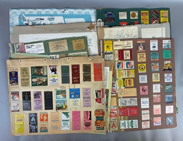 Group of Assorted Matchbooks and More