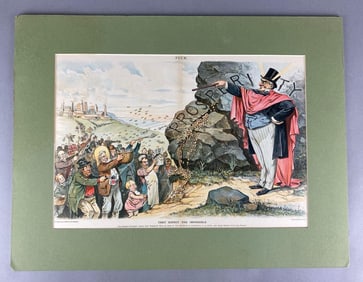 Prosperity Rock McKinley Lithograph