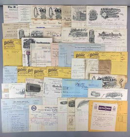 Group of 44 Assorted 1900’s Bills of Lading