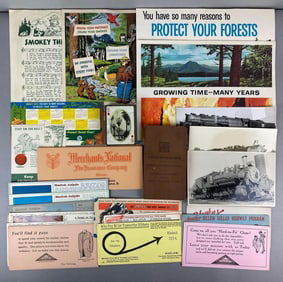 Group of Assorted Ephemera Items