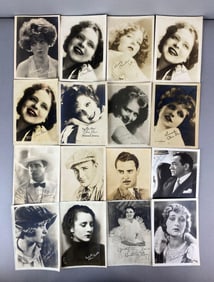 Group of 16 Photos of Hollywood Stars