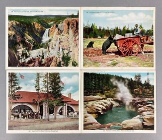 Oversized Postcards - 17 Yellowstone National Park