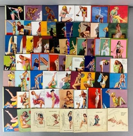 Group of 60+ Pinup Blotters
