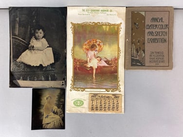 1917 McPhee and McGinnity Co Calendar and More
