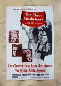 The 3 Musketeers Movie Poster /One Sheet