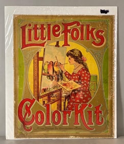 Milton Bradley Little Folks Coloring Kit Cover