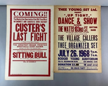Group of 2 Vintage Posters