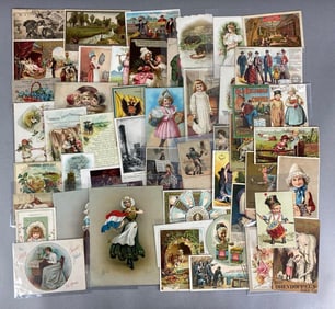Group of Antique Trade Advertising Cards