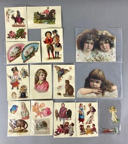 Group of Die-Cut Scrap