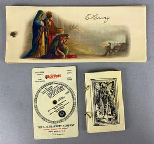 Group of 3 Celluloid Cover Items