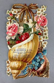 C D Holbrook and Co Minneapolis Minnesota Advertising Trade Cars