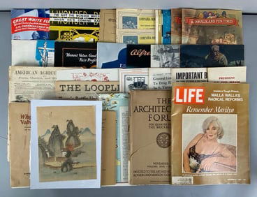 Group of Magazines and More