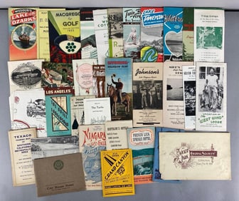 Group of Vintage US Brochures and More
