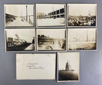 Group of 1918 Chicago Government War Exposition Photographs