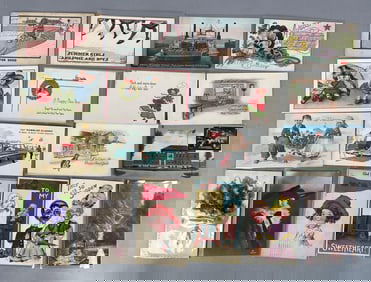 Postcards - 150+ Assorted