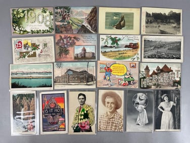 Postcards - 200+ Assorted