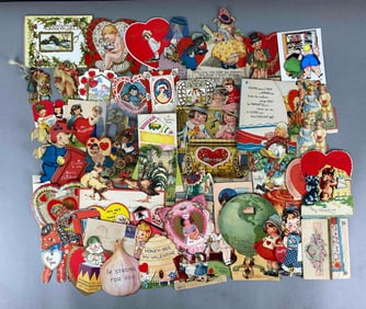 Group of Die-Cut Valentines