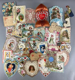 Group of Die-Cut Valentines
