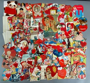 Group of Die-Cut Valentines