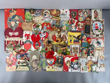 Group of Vintage Valentines