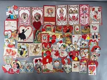 Group of Vintage Valentines