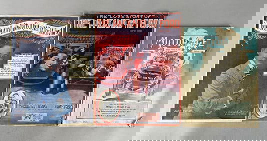 Group of 3 Antique Automobile Ephemera