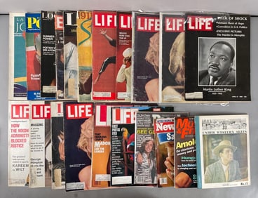 Group of Life Magazines and More
