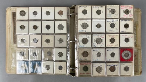 Group of Vintage Transportation Tokens