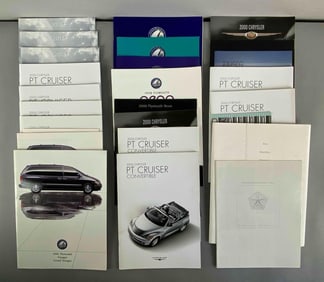 Group of Chrysler Dealership Advertising Brochures