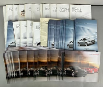 Group of 2000s Chrysler / Dodge Dealership Advertising Brochures