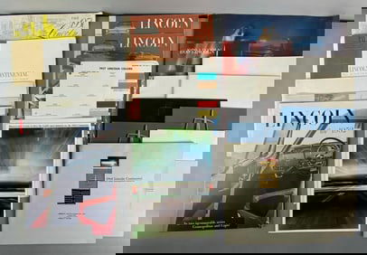 Group of 1950s - 1960s Lincoln Dealership Advertising Brochures