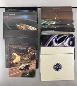 Group of 1990s - 2000s Oldsmobile Dealership Advertising Brochures