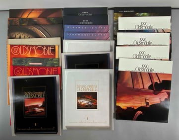 Group of Oldsmobile Dealership Advertising Brochures