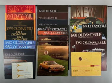Group of Oldsmobile Dealership Advertising Brochures